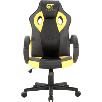 Геймерское кресло GT RACER X-2752 BLACK/YELLOW
