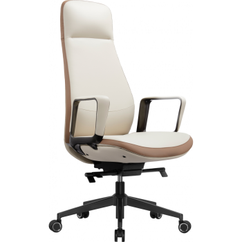 Офисное кресло GT Racer B-2115 Beige/Brown (leather) Офисное кресло GT Racer B-2115 Beige/Brown (leather)