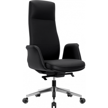 Офисное кресло GT Racer B-2119 Black (leather) Офисное кресло GT Racer B-2119 Black (leather)