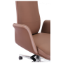 Офисное кресло GT Racer B-2119 Brown (leather)