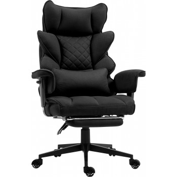 Офисное кресло GT Racer B-2511 Fabric Black Офисное кресло GT Racer B-2511 Fabric Black