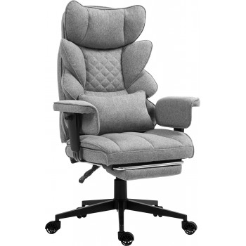 Офисное кресло GT Racer B-2511 Fabric Gray Офисное кресло GT Racer B-2511 Fabric Gray