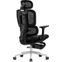 Офисное эргономичное кресло GT Racer B-319 Black Офисное эргономичное кресло GT Racer B-319 Black