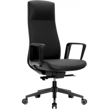 Офисное кресло GT Racer B-3195 Black (leather)