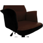 Офисное кресло GT Racer B-4030 Black/Brown