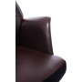 Офисное кресло GT Racer B-4030 Black/Dark Brown