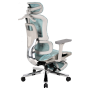 Офисное эргономичное кресло GT Racer B-528 Gray/Blue