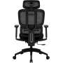 Офисное эргономичное кресло GT Racer B-5757 Black/Black