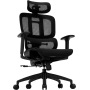 Офисное эргономичное кресло GT Racer B-5757 Black/Black
