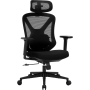 Офисное эргономичное кресло GT Racer B-5759 Black/Black