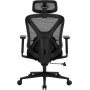 Офисное эргономичное кресло GT Racer B-5759 Black/Black