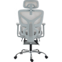 Офисное эргономичное кресло GT Racer B-5865 Gray Офисное эргономичное кресло GT Racer B-5865 Gray
