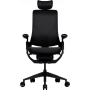 Офисное эргономичное кресло GT Racer B-6314 Fabric Black/Black Офисное эргономичное кресло GT Racer B-6314 Fabric Black/Black