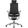 Офисное эргономичное кресло GT Racer B-6314 Fabric Dark Gray/Gray Офисное эргономичное кресло GT Racer B-6314 Fabric Dark Gray/Gray