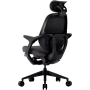 Офисное эргономичное кресло GT Racer B-6333 Fabric Dark Gray/Black