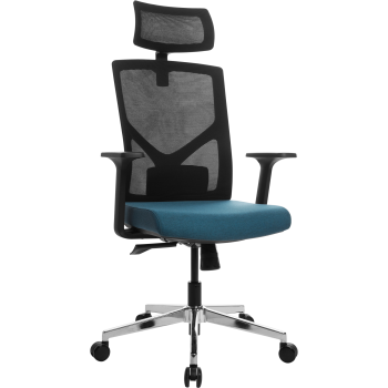 Офисное кресло GT Racer B-8005A Black/Blue