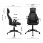 Офисное кресло GT Racer D-9218-1 Black