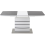 Стол GT DT8053-2 (140-180*80*76) White/Gray