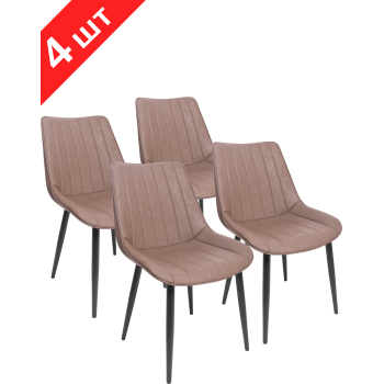 Комплект стульев GT K-1020 Light Brown (4 шт)