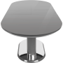 Стол GT K-1705 (140-180x80x76) Gray