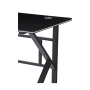 Геймерский компьютерный стол GT Racer T-1232 (120x60x75) Black
