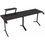 Геймерский компьютерный стол GT Racer T-1247 (146x146x60x73) Black