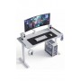 Геймерский компьютерный стол GT Racer T-1452 (140x60x73) White
