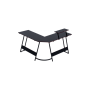 Геймерский компьютерный стол GT Racer T-1741 (130x130x45x73) Black