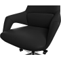 Офисное кресло GT Racer X-005A LEATHER Black
