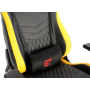 Геймерское кресло GT Racer X-0718 Black/Yellow