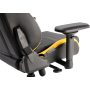 Геймерское кресло GT Racer X-0718 Black/Yellow