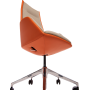 Офисное кресло GT Racer X-1916 FABRIC Orange/Flaxen