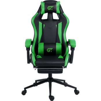 Геймерское кресло GT Racer X-2323 Black/Green