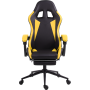 Геймерское кресло GT Racer X-2323 Black/Yellow