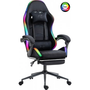 Геймерское кресло GT Racer X-2325 Fabric Black L Геймерское кресло GT Racer X-2325 Fabric Black L