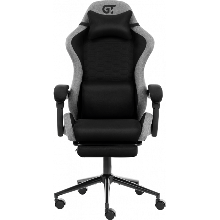 Геймерское кресло GT Racer X-2338 Fabric Black/Gray Геймерское кресло GT Racer X-2338 Fabric Black/Gray