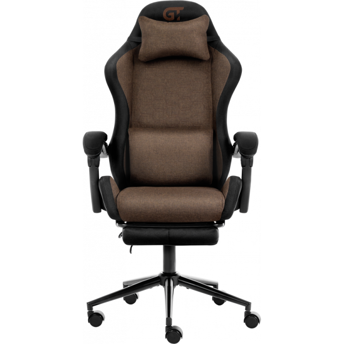 Геймерское кресло GT Racer X-2338 Fabric Brown/Black Геймерское кресло GT Racer X-2338 Fabric Brown/Black