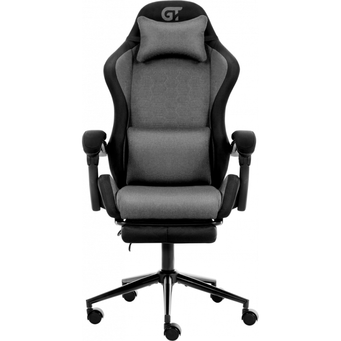 Геймерское кресло GT Racer X-2338 Fabric Gray/Black Геймерское кресло GT Racer X-2338 Fabric Gray/Black