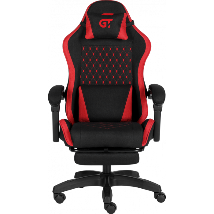 Геймерское кресло GT Racer X-2339 Fabric Black/Red Геймерское кресло GT Racer X-2339 Fabric Black/Red