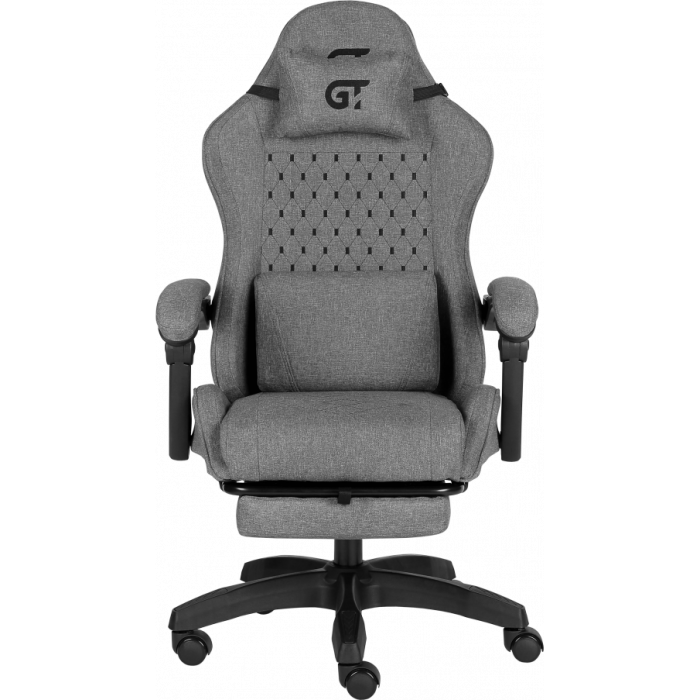 Геймерское кресло GT Racer X-2339 Fabric Black/Gray Геймерское кресло GT Racer X-2339 Fabric Black/Gray