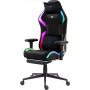 Геймерское кресло GT Racer X-2403 Black RGB