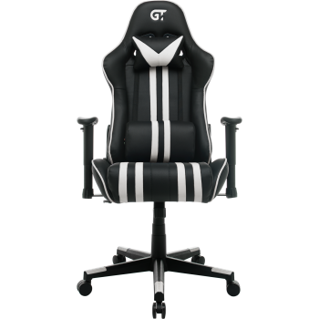 Геймерское кресло GT Racer X-2504-M Black/White