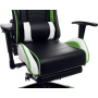 Геймерское кресло GT Racer X-2532-F Black/Green/White