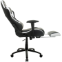 Геймерское кресло GT RACER X-2534-F Black/White