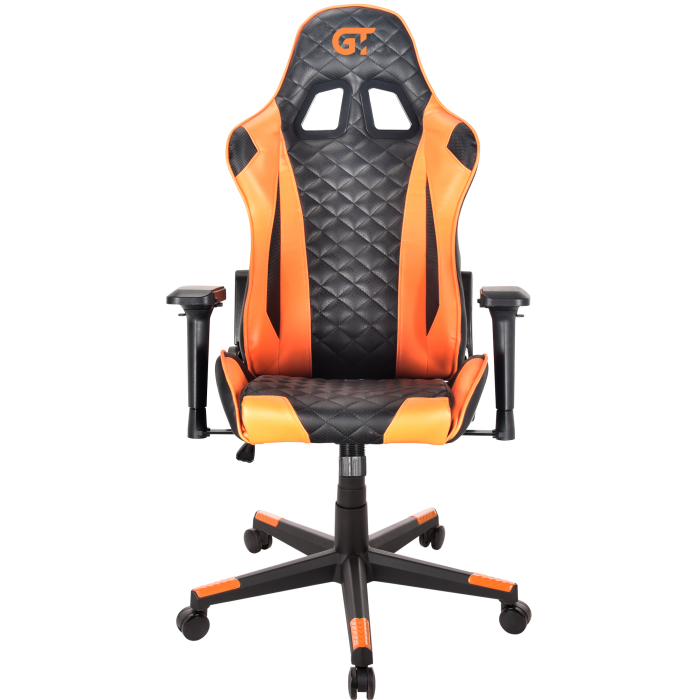 Геймерское кресло GT Racer X-2563-1LP Black/Orange