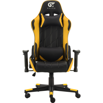 Геймерское кресло GT Racer X-2579 Black/Yellow