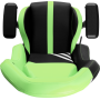 Геймерское кресло GT RACER X-3104 Wave Black/Light Green