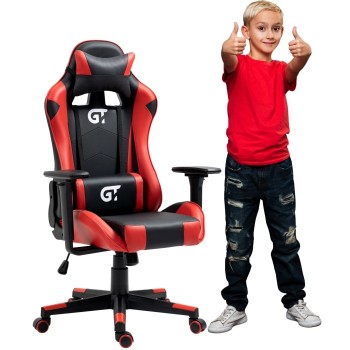 Геймерское детское кресло GT Racer X-5934-B Kids Black/Red