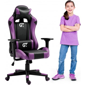 Геймерское детское кресло GT Racer X-5934-B Kids Black/Violet