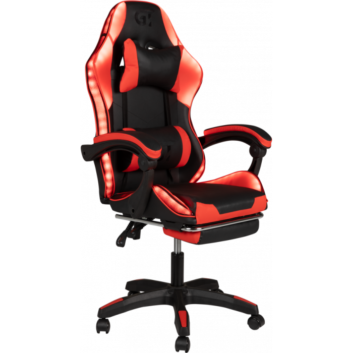 Геймерское кресло GT Racer X-6031 Black/Red RGB Геймерское кресло GT Racer X-6031 Black/Red RGB